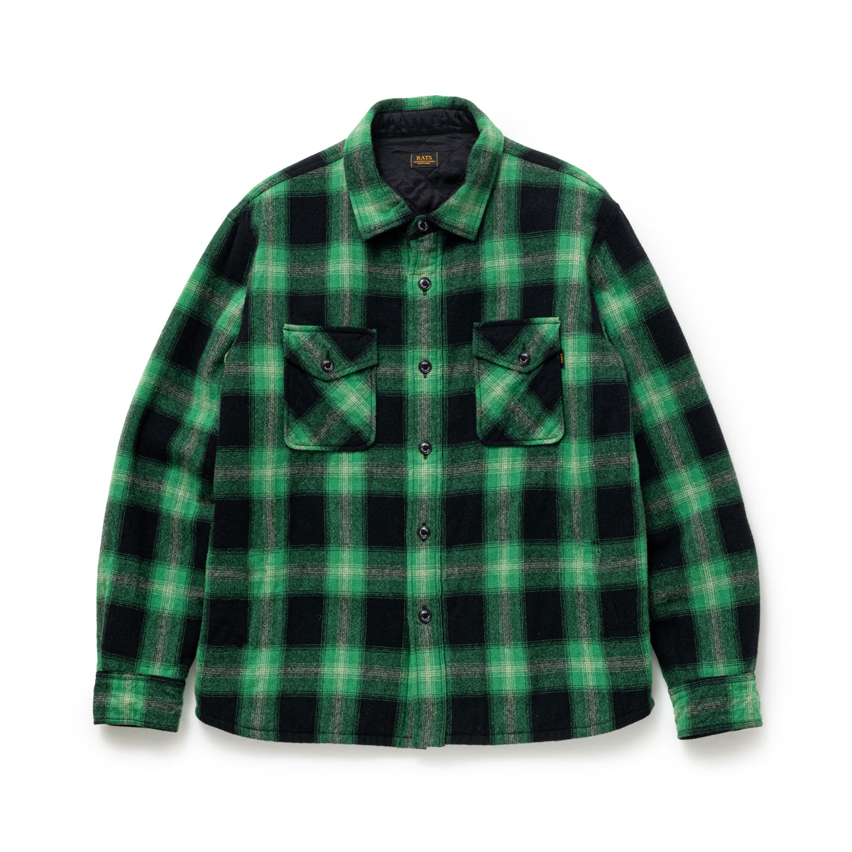 RATS WOOL CHECK SHIRT 新品未使用 Lサイズ 1-2_1200x1200.jpg?v=1763693336