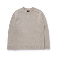 画像をギャラリービューアに読み込む, CASHMERE CREW NECK KNIT
