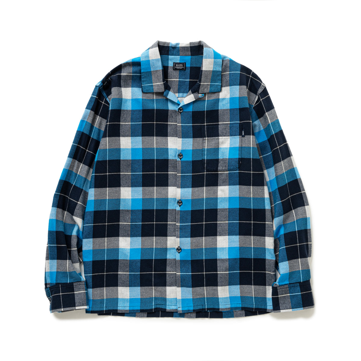 COTTON RAYON CHECK SHIRT – JOLLY ROGER