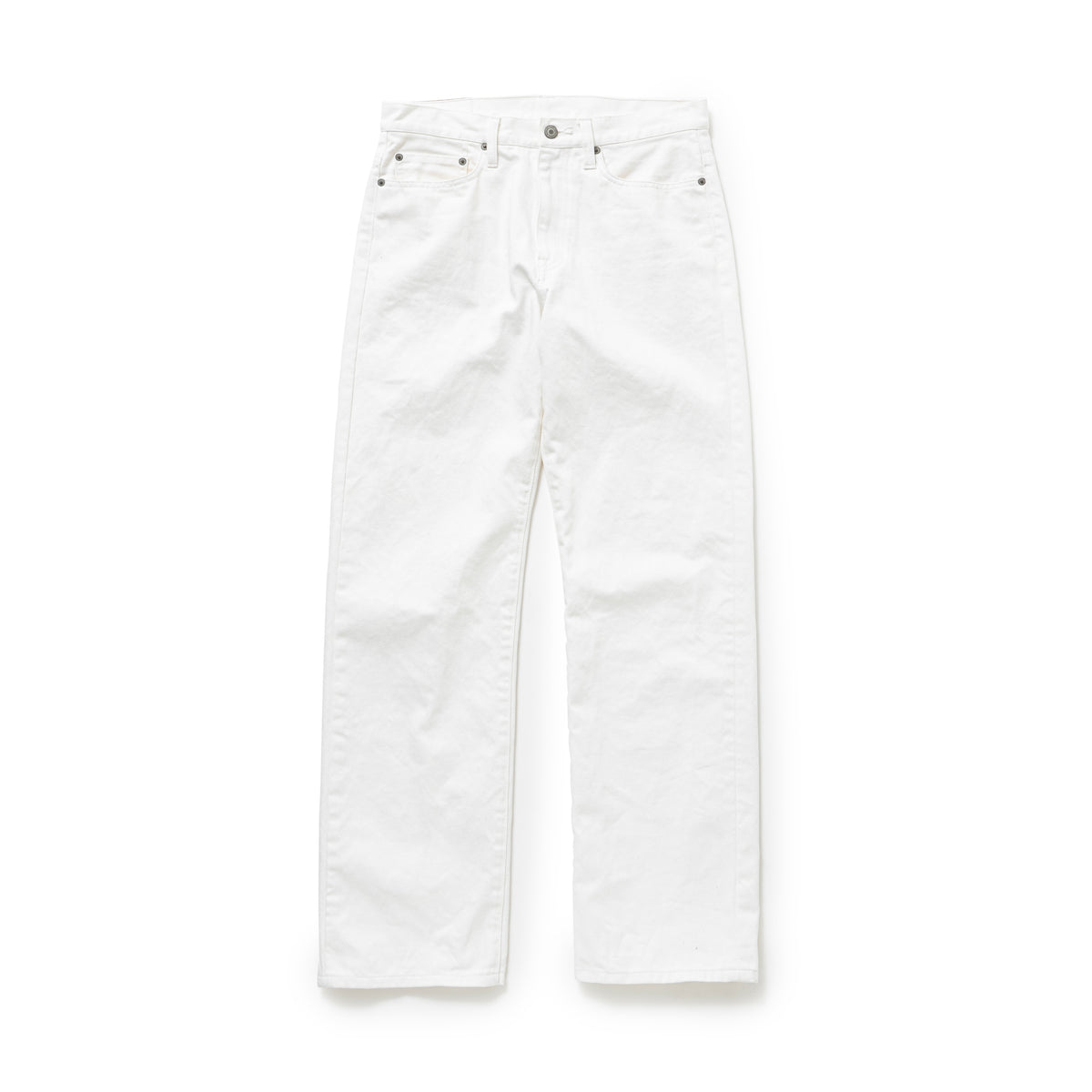 WHITE DENIM PANTS – JOLLY ROGER