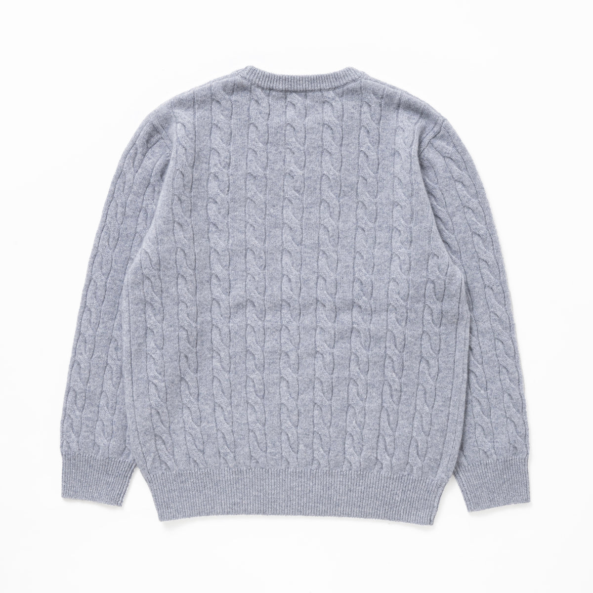 RATS CASHMERE CABLE KNIT 1011 新品Mサイズ　グレー 2_a2c72a8c-08d6-4a81-9b19-