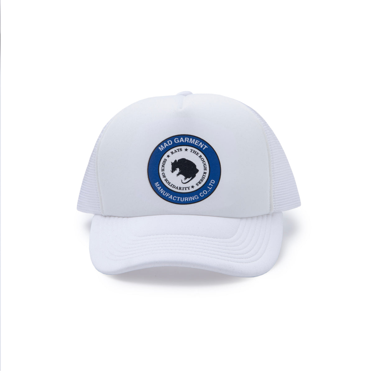 TWO WHEEL MESH CAP – JOLLY ROGER