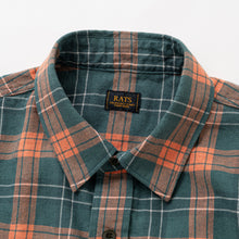 画像をギャラリービューアに読み込む, COTTON LINEN CHECK SHIRT