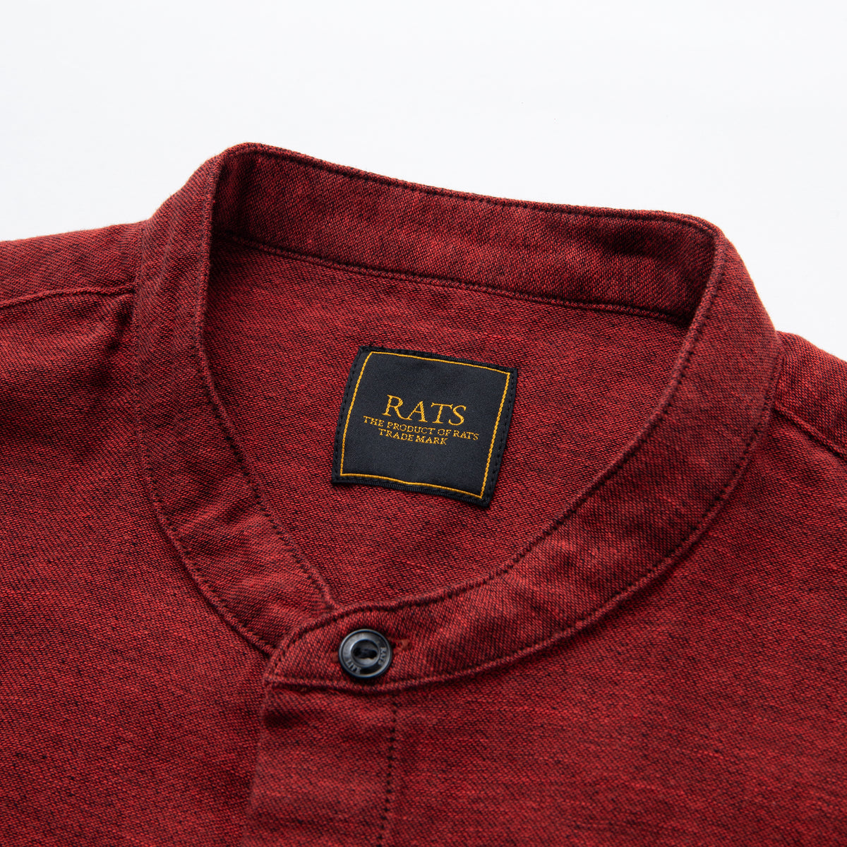 NATIVE JACQUARD STAND COLLAR SHIRT