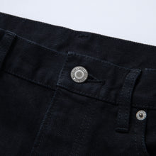 画像をギャラリービューアに読み込む, BLACK DENIM PANTS STREET STRAIGHT