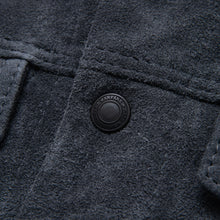 将图片加载到图库查看器,SUEDE LEATHER JKT