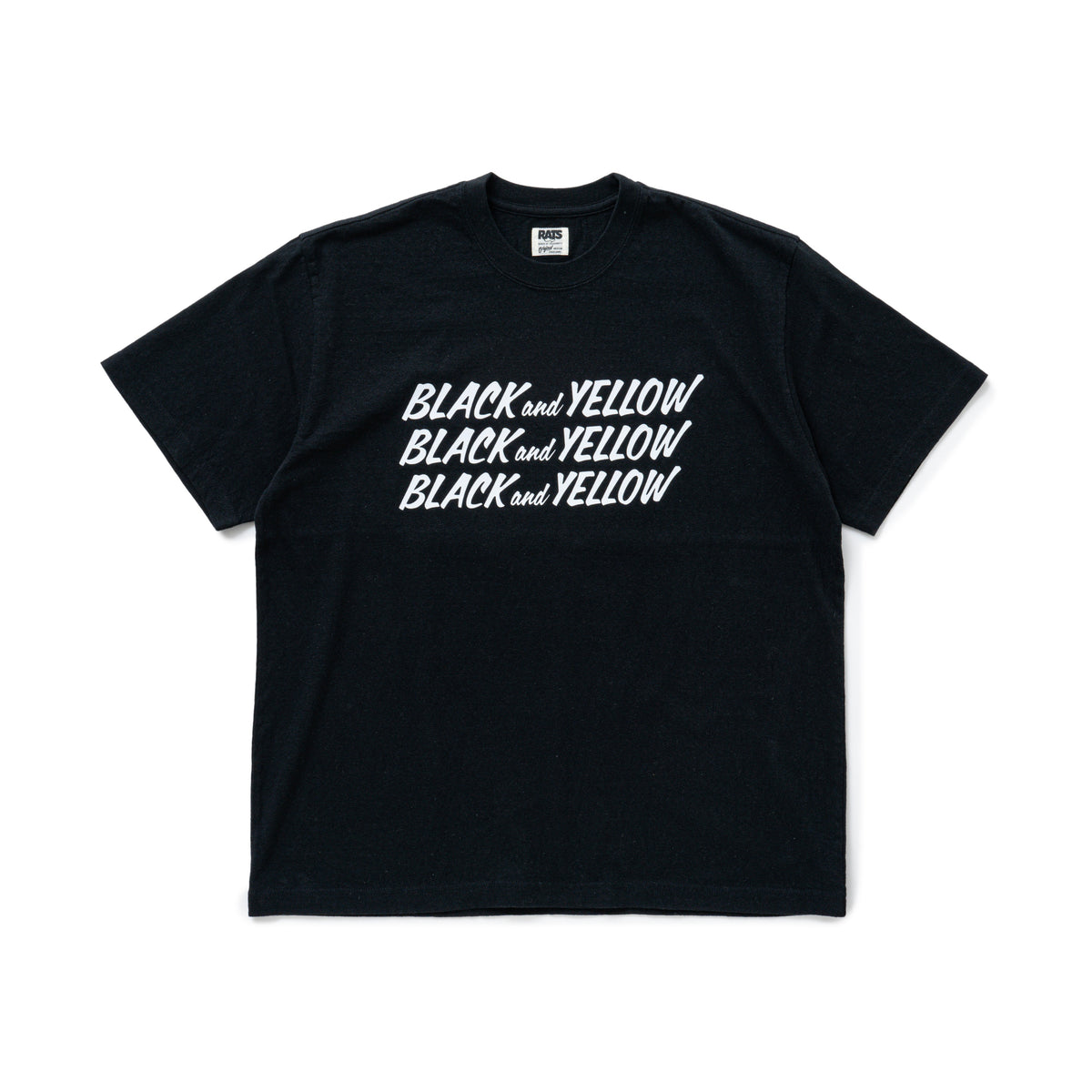 BLACK and YELLOW TEE – JOLLY ROGER