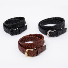 将图片加载到图库查看器,LEATHER MESH BELT