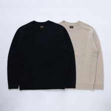 画像をギャラリービューアに読み込む, CASHMERE CREW NECK KNIT