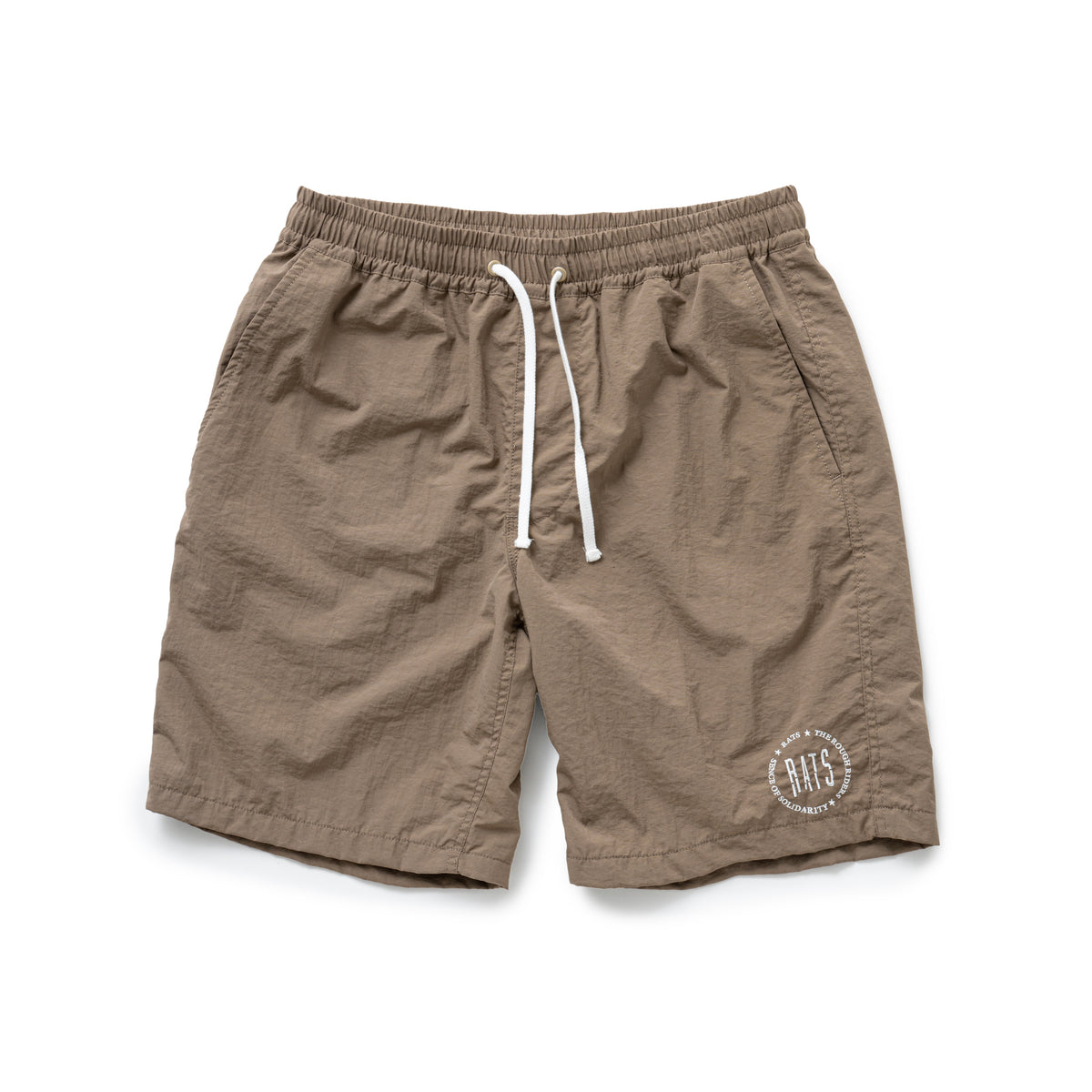 RATS HYBRID SHORTS ハイブリットショーツ タグ付き未使用☆ RATS - HYBRID SHORTS (BROWN) / ナイロン イージーショーツ