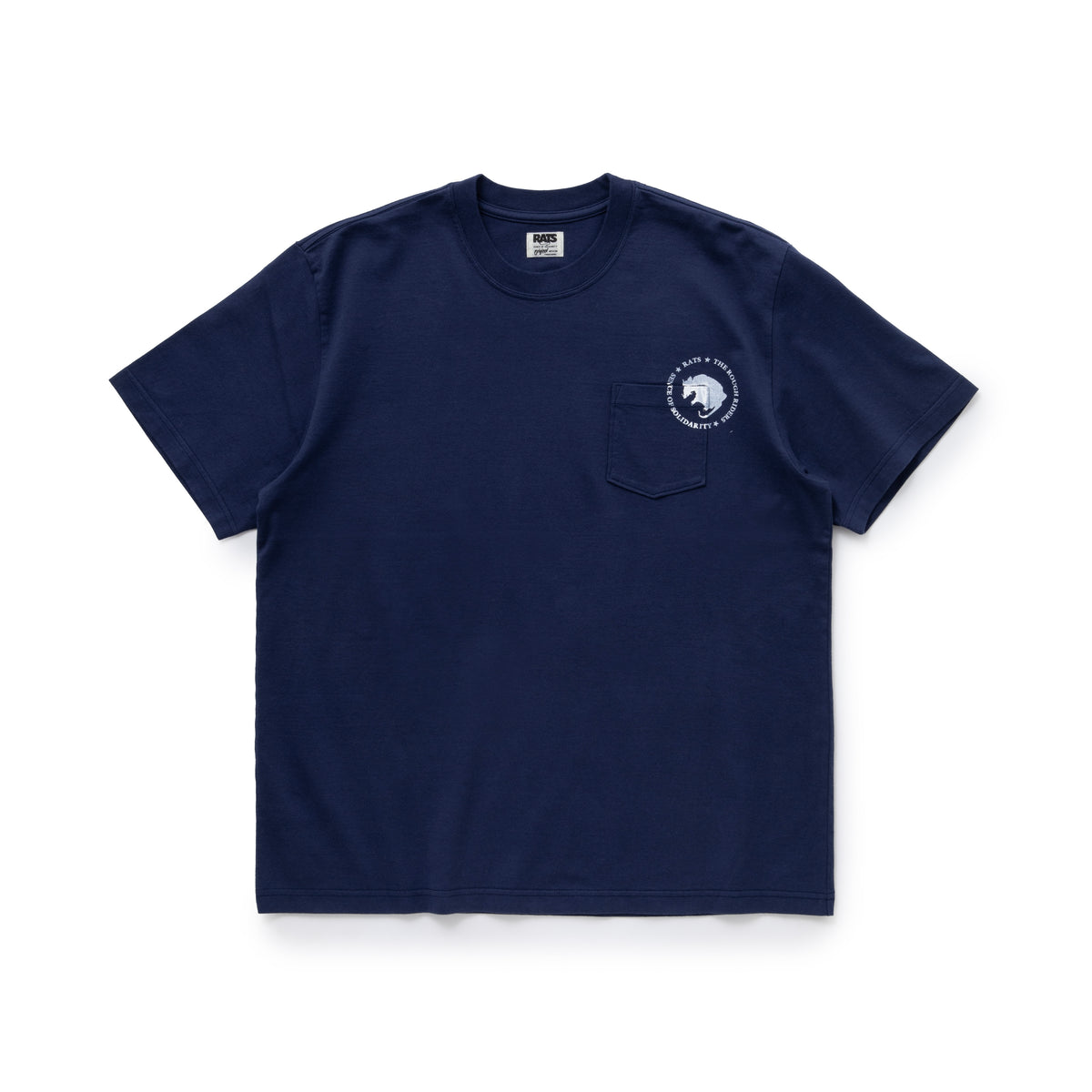 新品25SS RATS CIRCLE POCKET L/S TEE 620P▲ CIRCLE POCKET TEE BACK PRINT – JOLLY ROGER