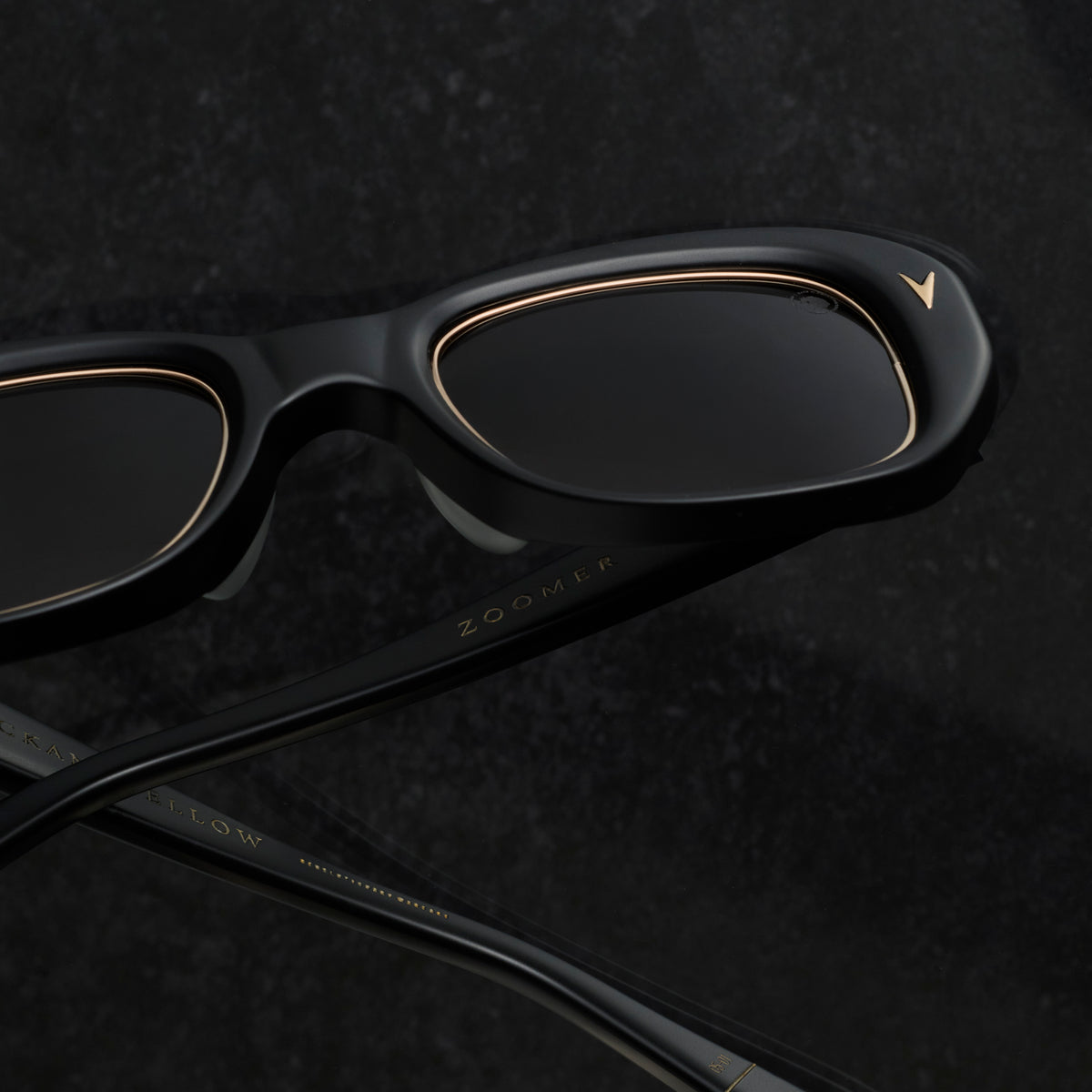 ラッツ オリジナルサングラスズーマー \"マットブラック\" ZOOMER MATTE BLACK – JOLLY ROGER