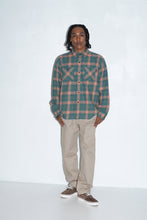 画像をギャラリービューアに読み込む, COTTON LINEN CHECK SHIRT