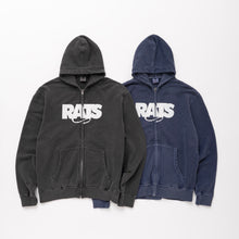 将图片加载到图库查看器,PIGMENT DYED ZIP HOODIE