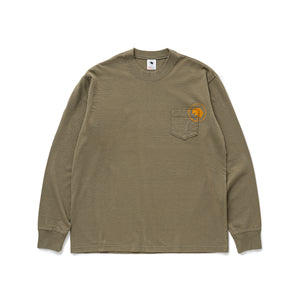 CIRCLE POCKET L/S TEE