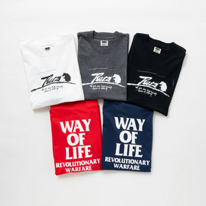 SCRIPT LOGO WAY OF LIFE TEE