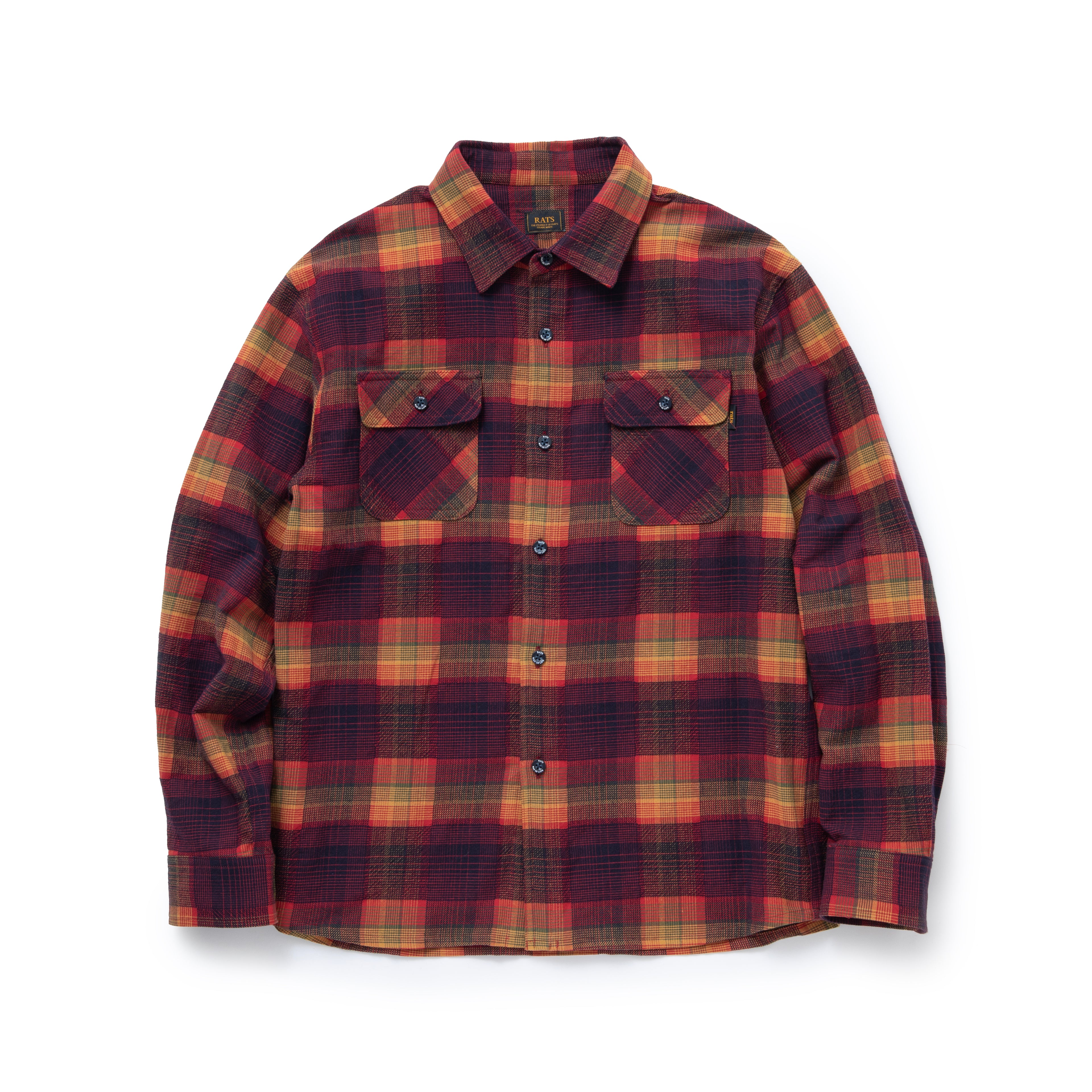 RATS MULTI COLOR CHECK SHIRT サイズM-