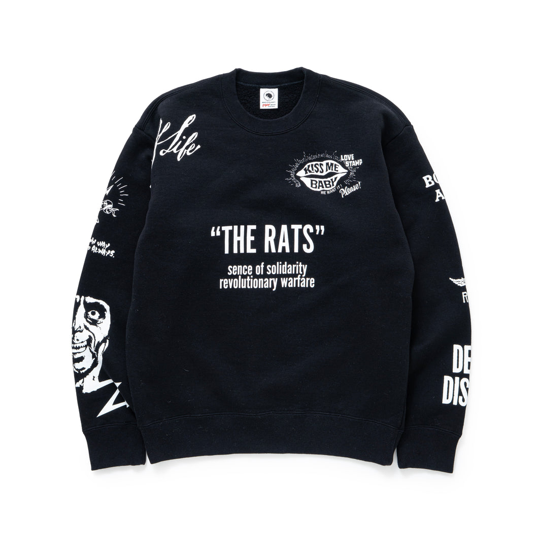 CRAZY CREW NECK SWEAT