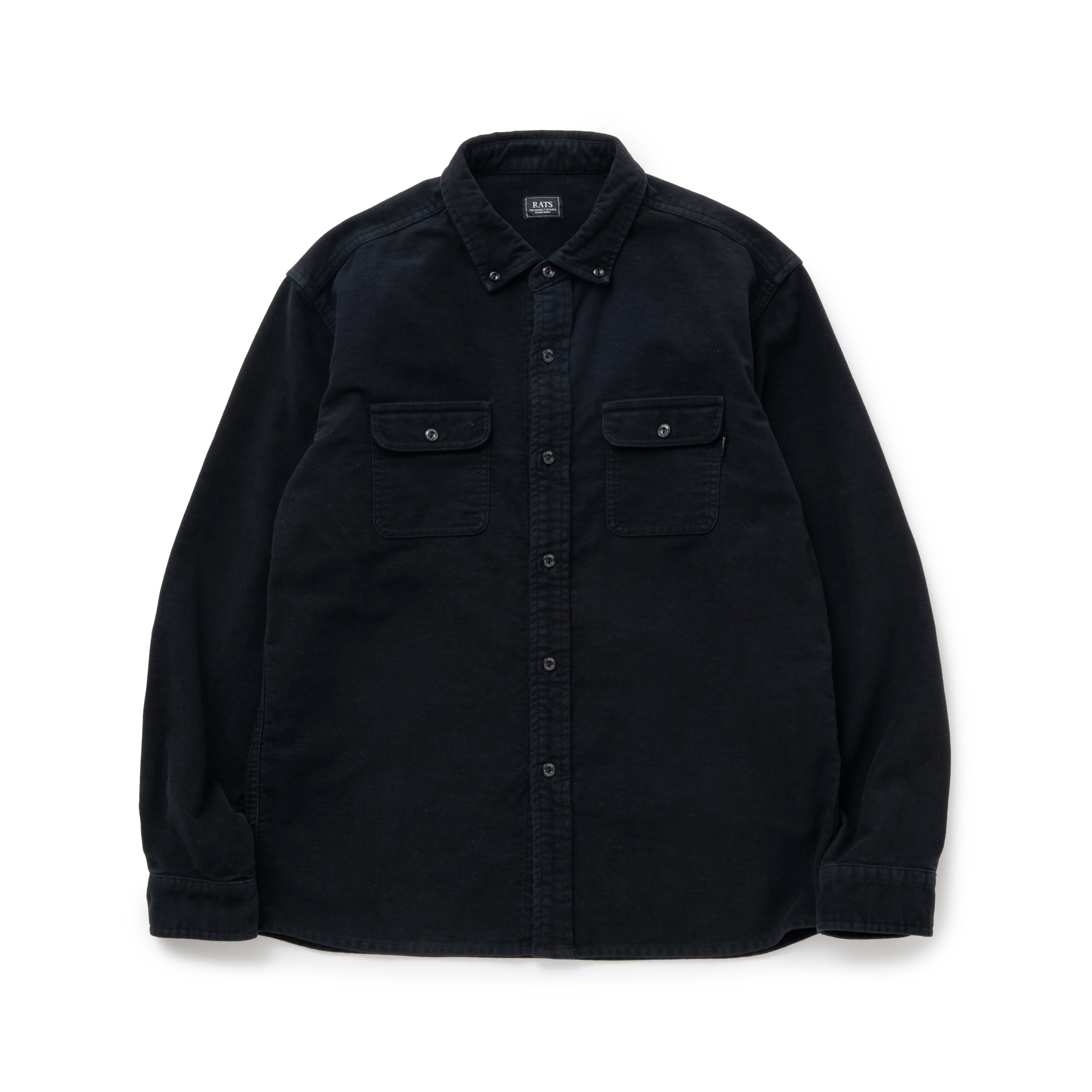 NAMACHEKO 24AW MOLESKIN モレスキン ワイド シャツ 1_19f38c20-7d4f-4c5b-ae78-