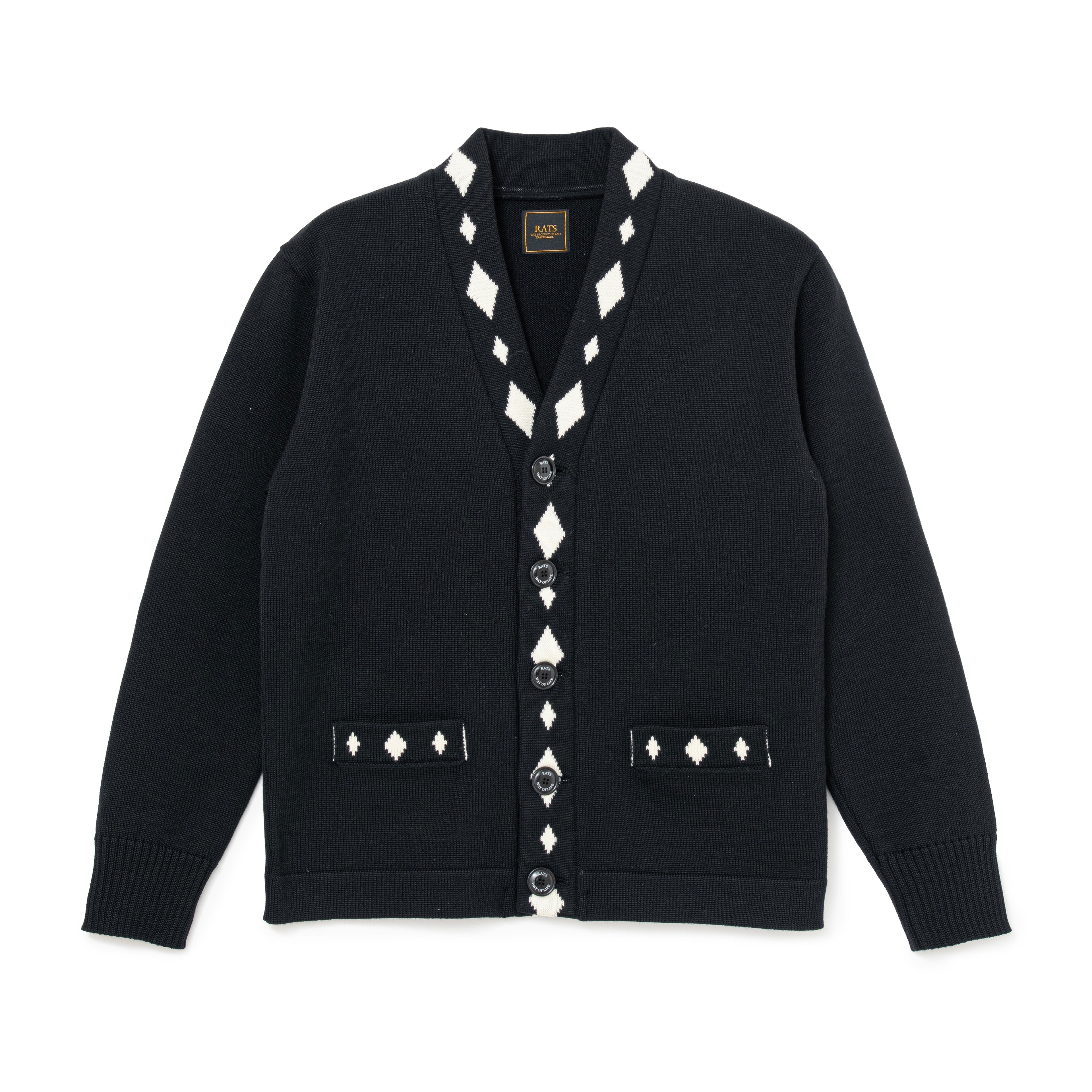 ARGYLE CARDIGAN – JOLLY ROGER