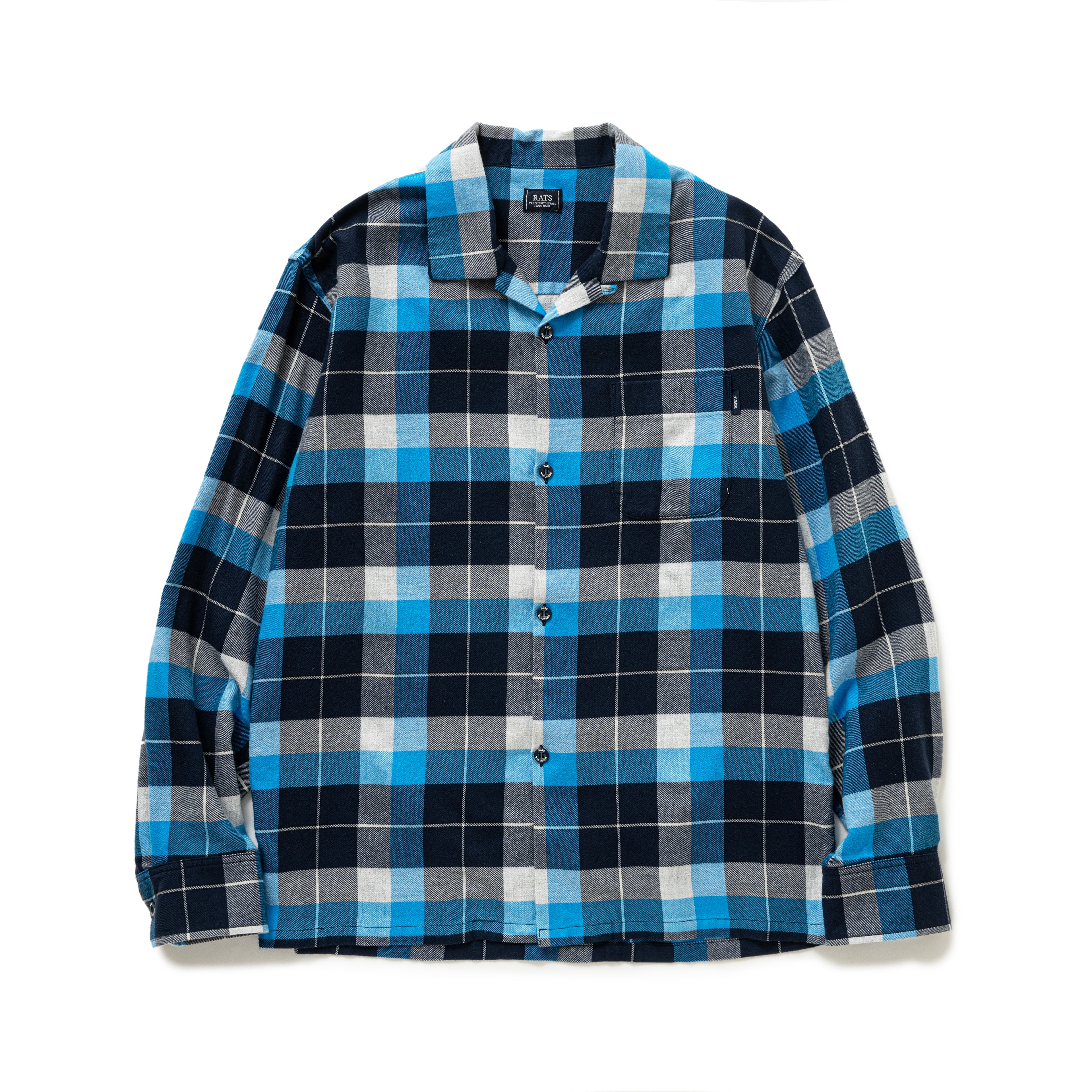 COTTON RAYON CHECK SHIRT – JOLLY ROGER