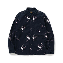 将图片加载到图库查看器，ATOMIC PRINT FLANNEL B.D SHIRT
