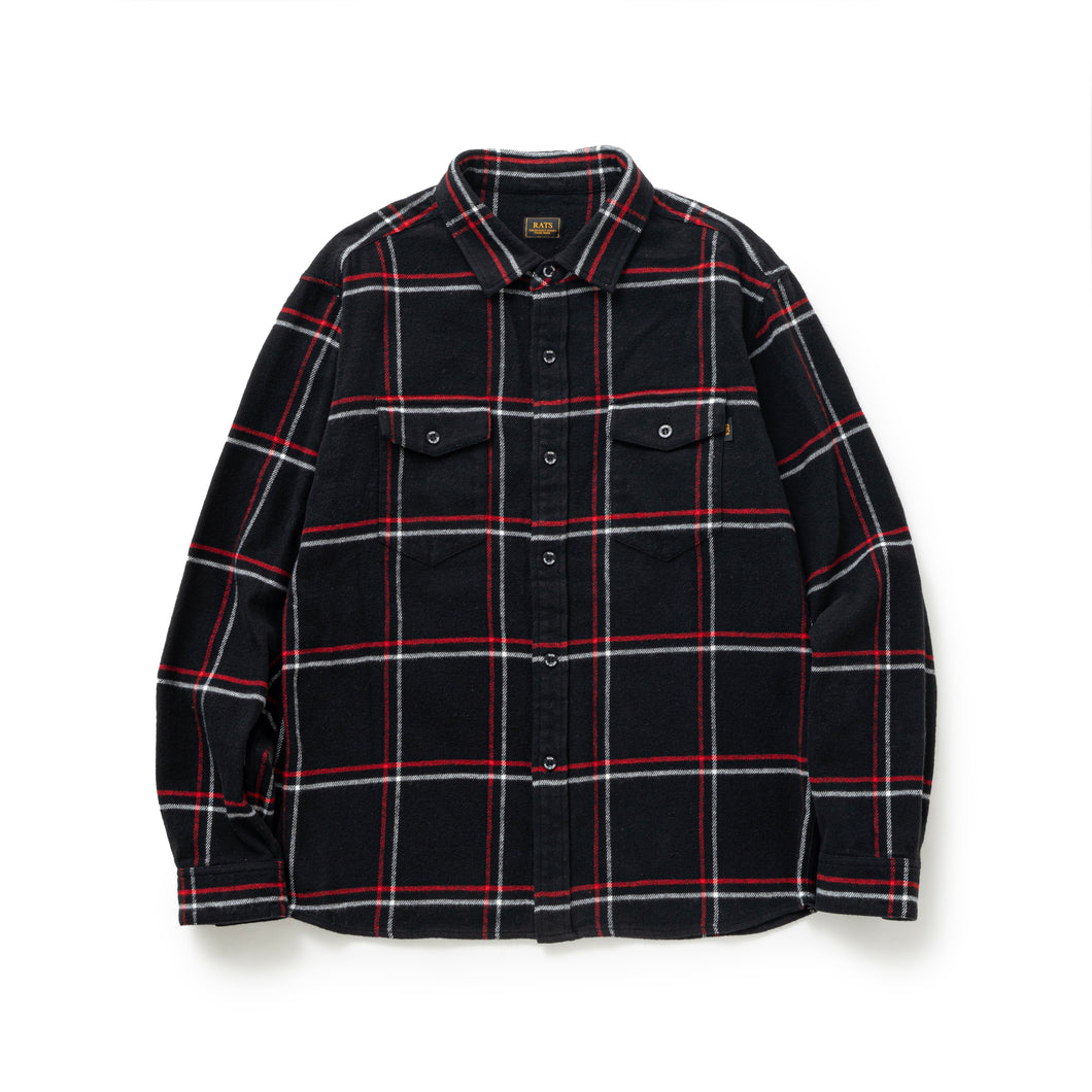 COTTON FLANNEL CHECK SHIRT