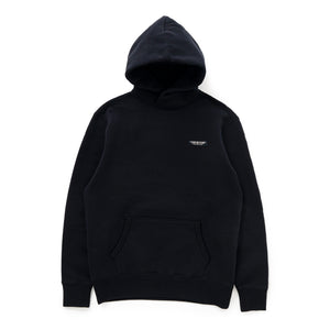 FLEECE CROSS NECK HOODIE