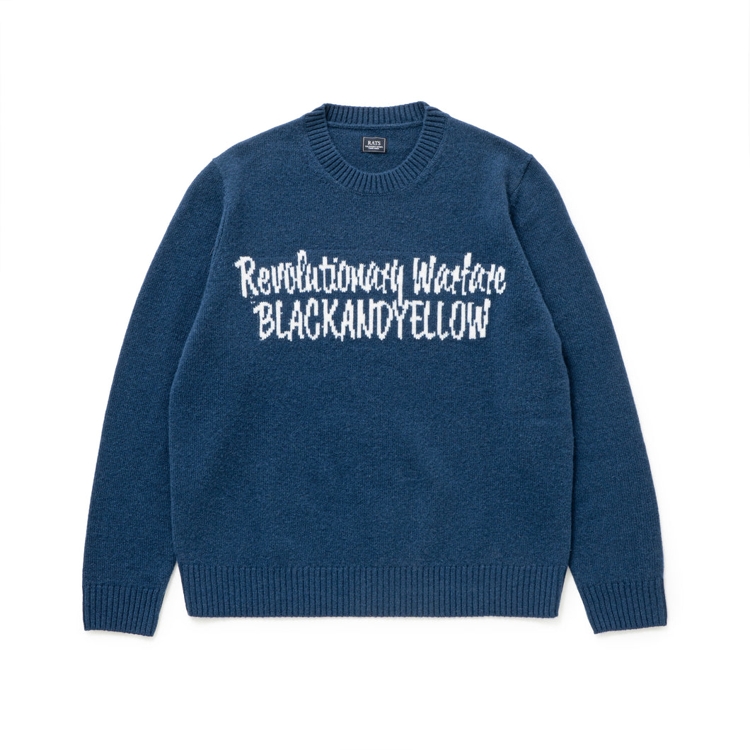 JACQUARD LOGO KNIT