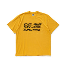 画像をギャラリービューアに読み込む, BLACK and YELLOW TEE
