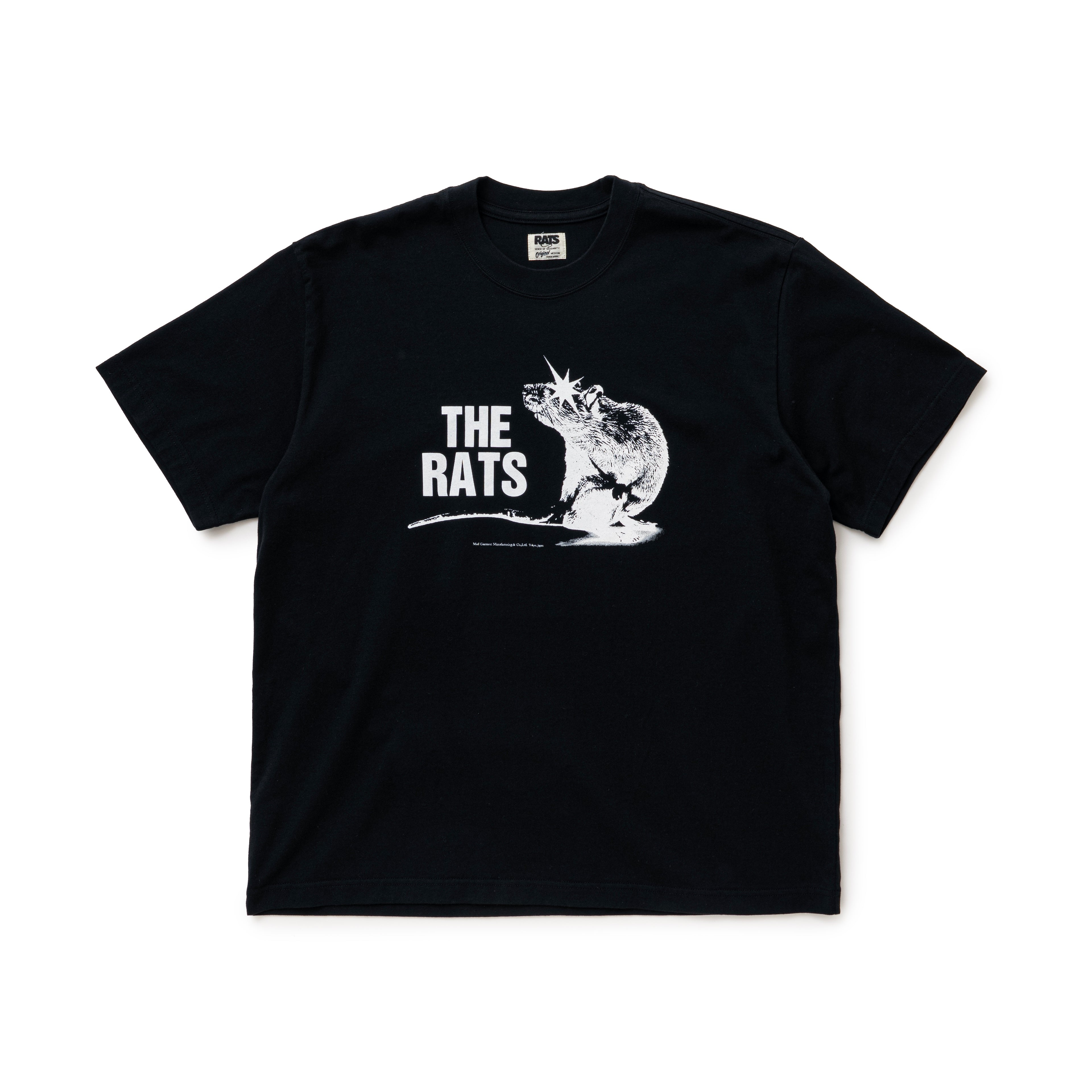 新品　25SS RATS ブラック Tシャツ Lサイズ　テンダーロイン THE RATS TEE – JOLLY ROGER