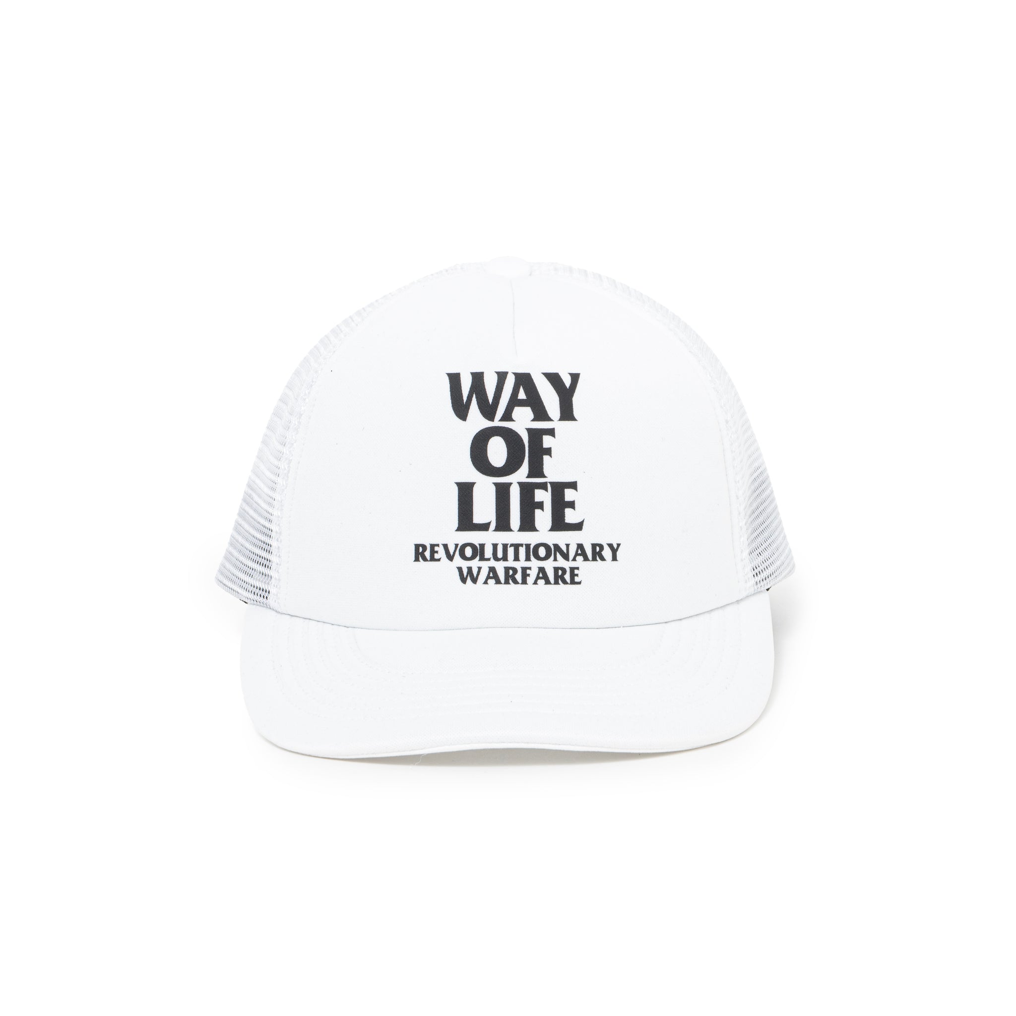 RATS　MESH CAP WAY OF LIFE　BLACK　ラッツ MESH CAP “WAY OF LIFE” – JOLLY ROGER