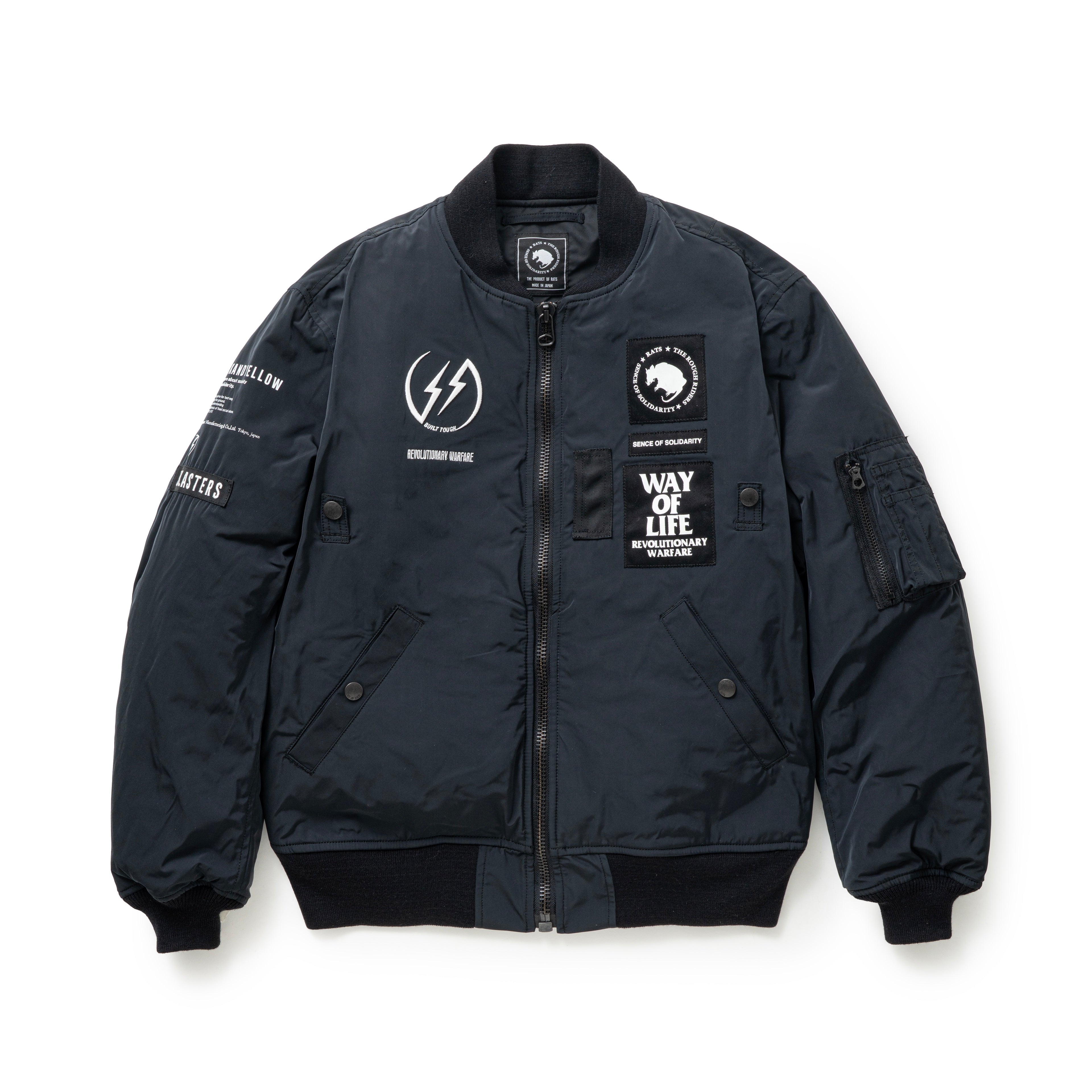 ラットフィンク MA-1 ジャケット MA-1 – JOLLY ROGER