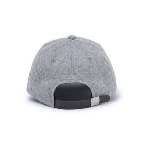 WOOL LEATHER PATCH CAP