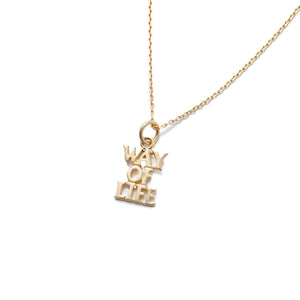 NECKLACE WAY OF LIFE 18K GOLD