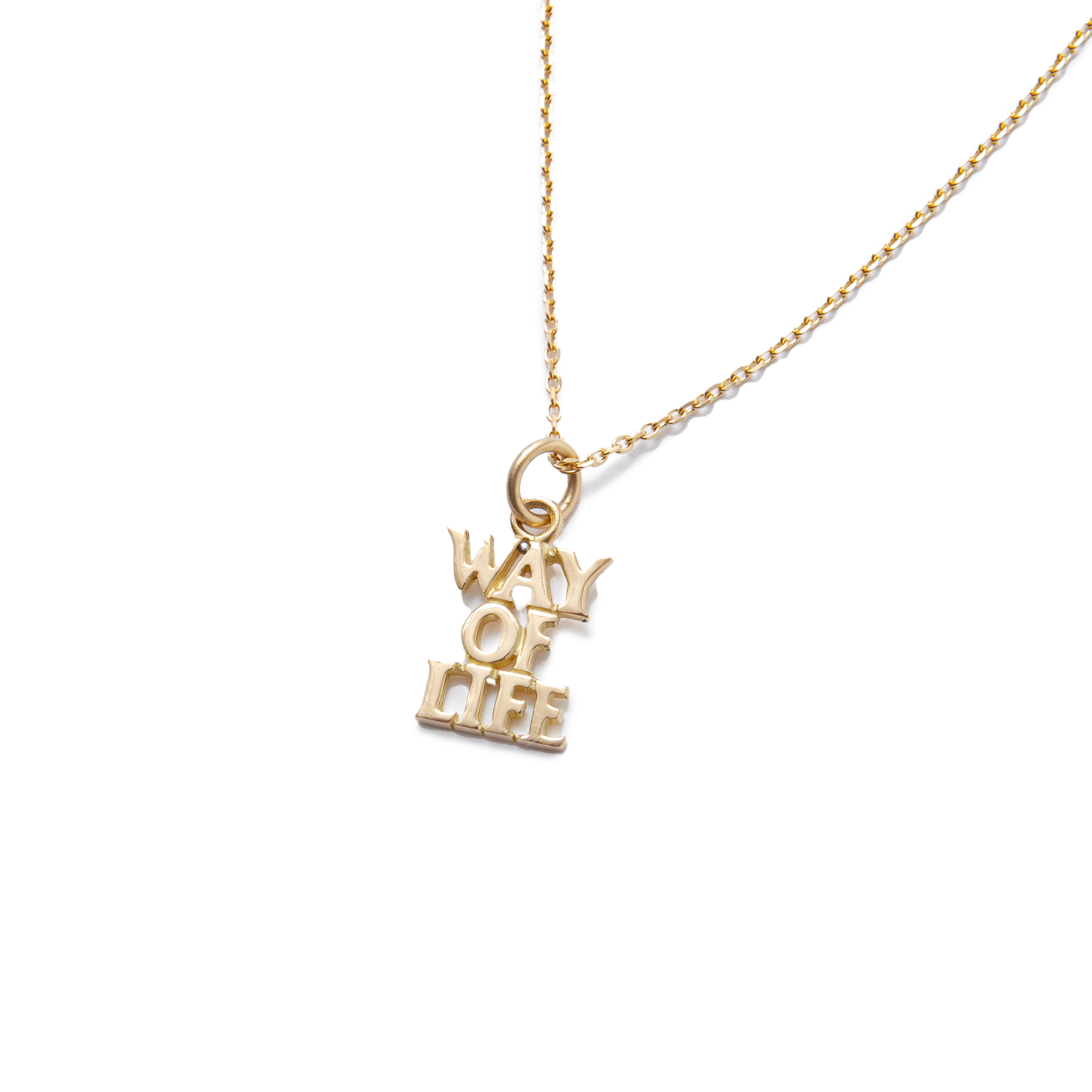 NECKLACE WAY OF LIFE 18K GOLD – JOLLY ROGER