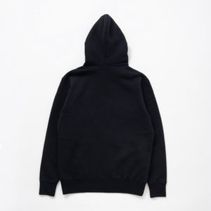 FLEECE CROSS NECK HOODIE