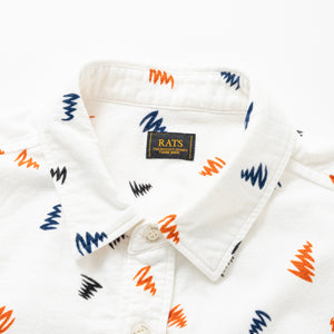 PRINT FLANNEL SHIRT