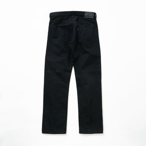 BLACK DENIM PANTS STRAIGHT