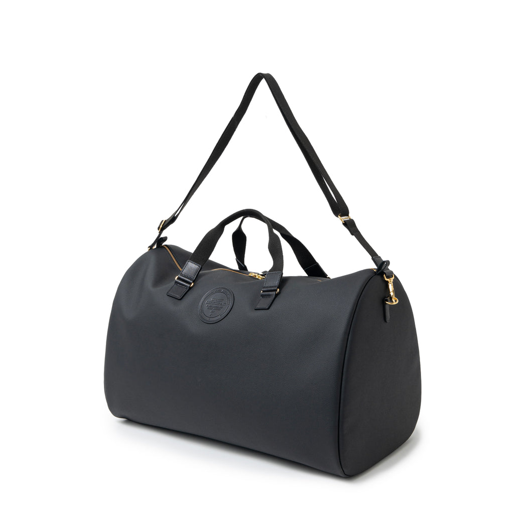 SYNTHETIC LEATHER BOSTON BAG