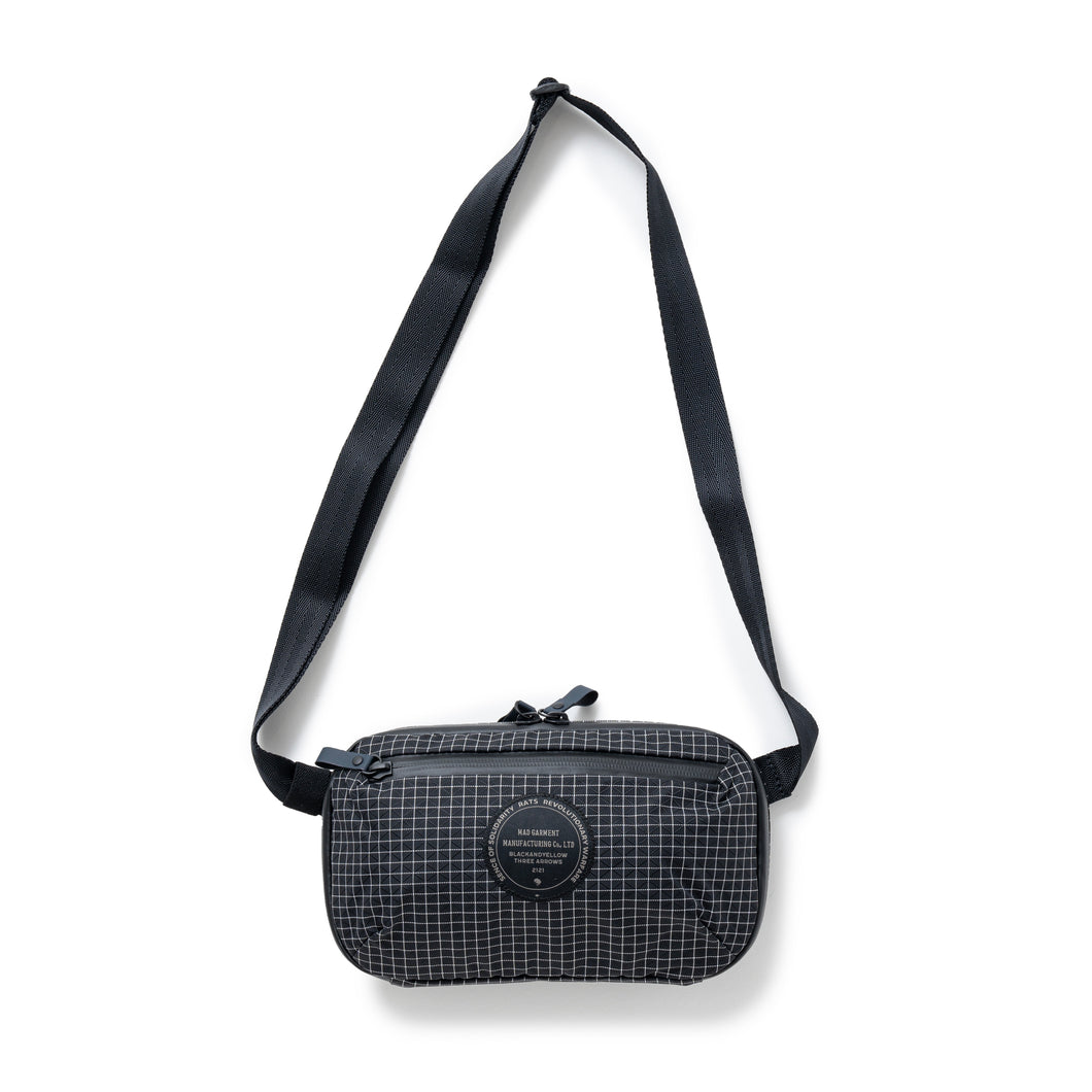 RATS ラッツ　ショルダーバッグ RATS/SHOULDER BAG BLACK RATS