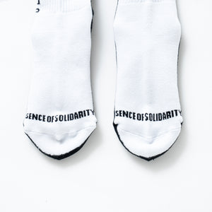 TWO TONE PILE SOCKS