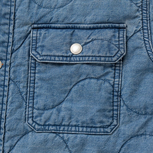 DENIM QUILTING SHIRT JKT – JOLLY ROGER