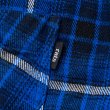 画像をギャラリービューアに読み込む, COTTON FLANNEL BLUE CHECK SHIRT
