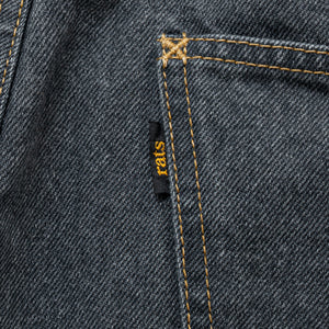 GRAY DENIM PANTS
