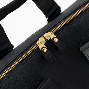 SYNTHETIC LEATHER MINI BOSTON BAG