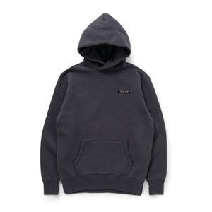 FLEECE CROSS NECK HOODIE