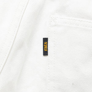 WHITE DENIM PANTS