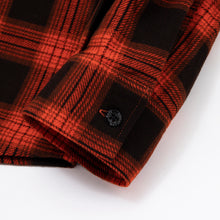 将图片加载到图库查看器，PRINT FLANNEL CHECK SHIRT
