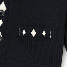 将图片加载到图库查看器，ARGYLE CARDIGAN
